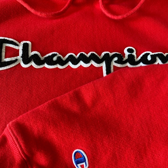 Champion Embroidered Reverse Weave Hoodie Sz.S - Picture 2 of 5